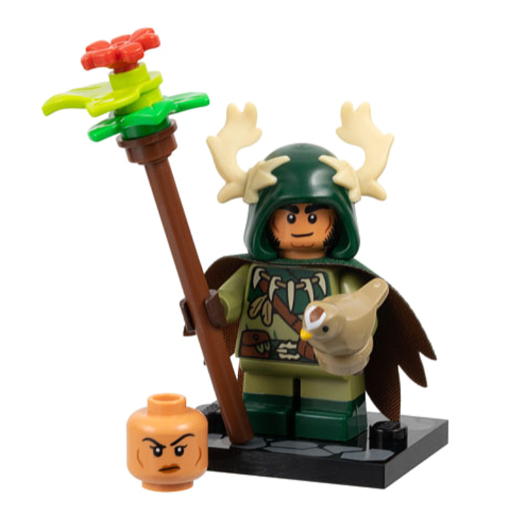 [樂高小天地]LEGO 71047 Dungeons & Dragons 龍與地下城人偶包 半身人德魯伊-細節圖2
