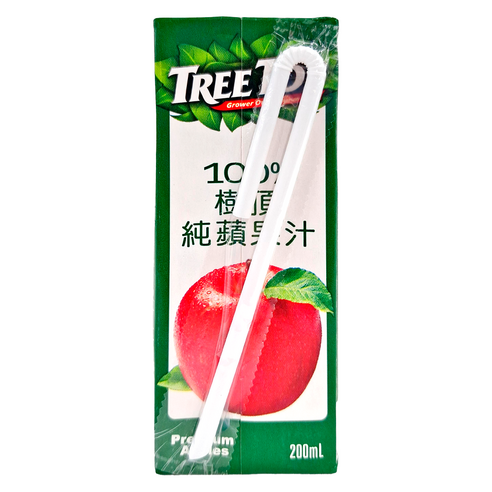 【卡娃依企業行】進口日本&韓國零食百貨專賣店TREE TOP 樹頂 100%純蘋果汁200ml*6瓶-細節圖2