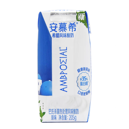 新日期安慕希原味酸奶205克×12瓶