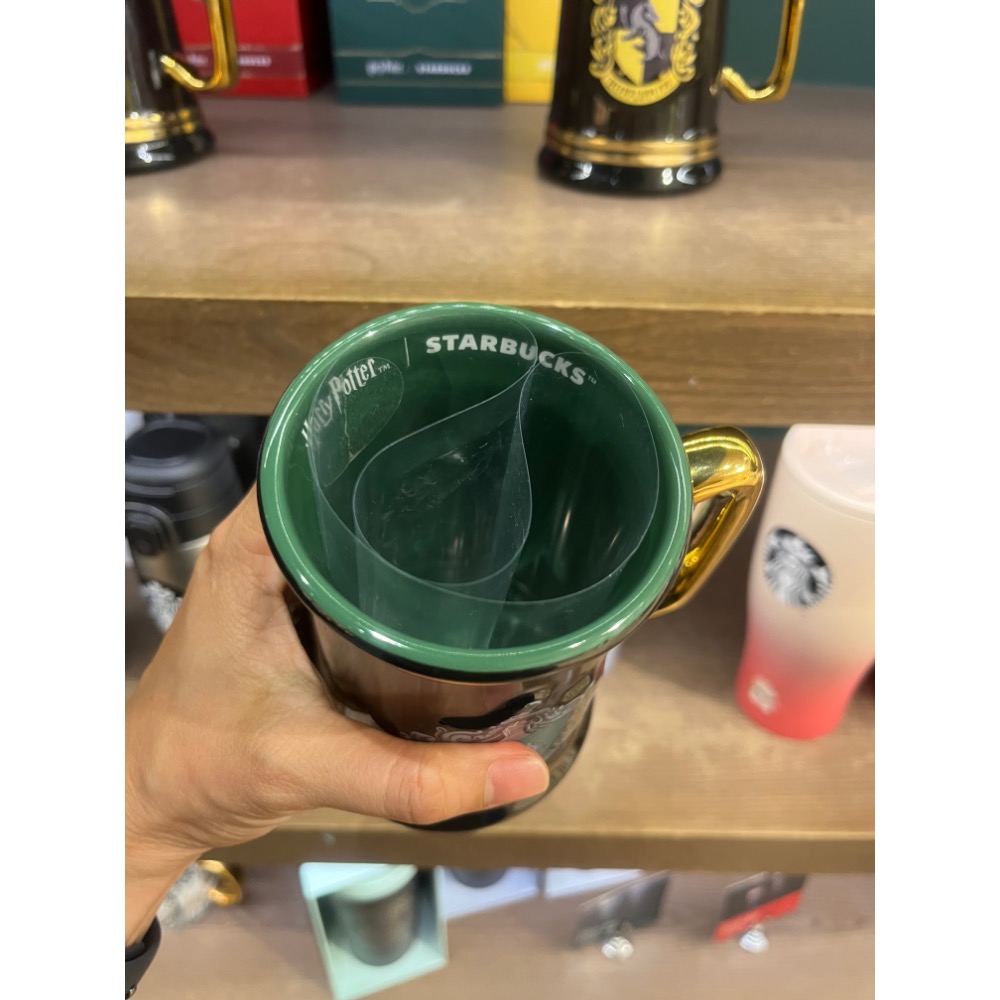 星巴克 HP 魔法學院馬克杯 史萊哲林學院馬克杯-細節圖4