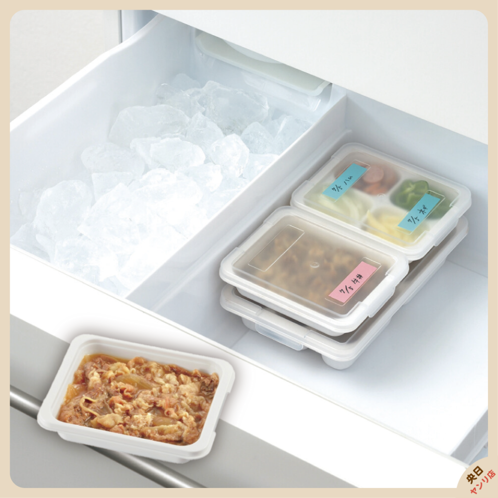 日本製 PEARL LIFE 珍珠金屬 微波保鮮盒 分裝盒 副食品 離乳食 180ml 2入-細節圖3