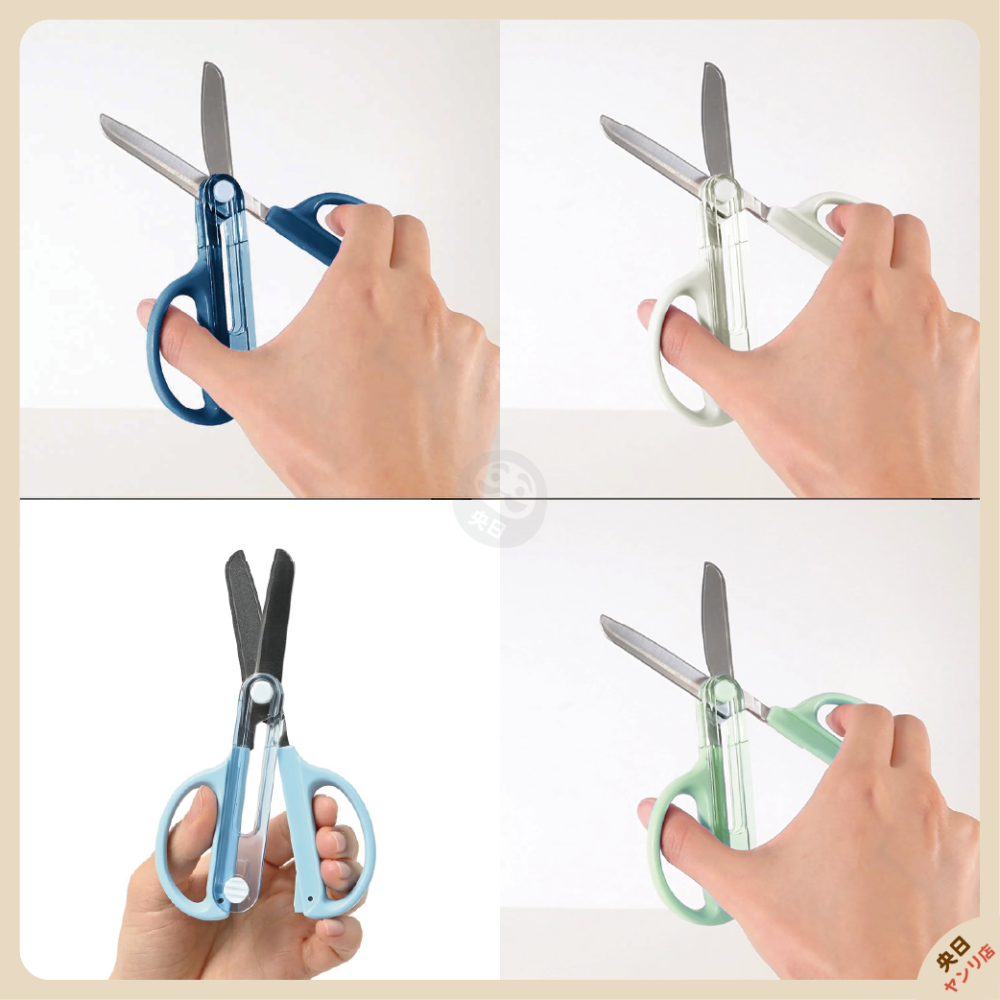 ✨文具大賞·現貨·免運✨KUTSUWA STAD 安全剪刀 一體式 兒童剪刀 學習剪刀 幼兒剪刀 不銹鋼剪刀-細節圖8