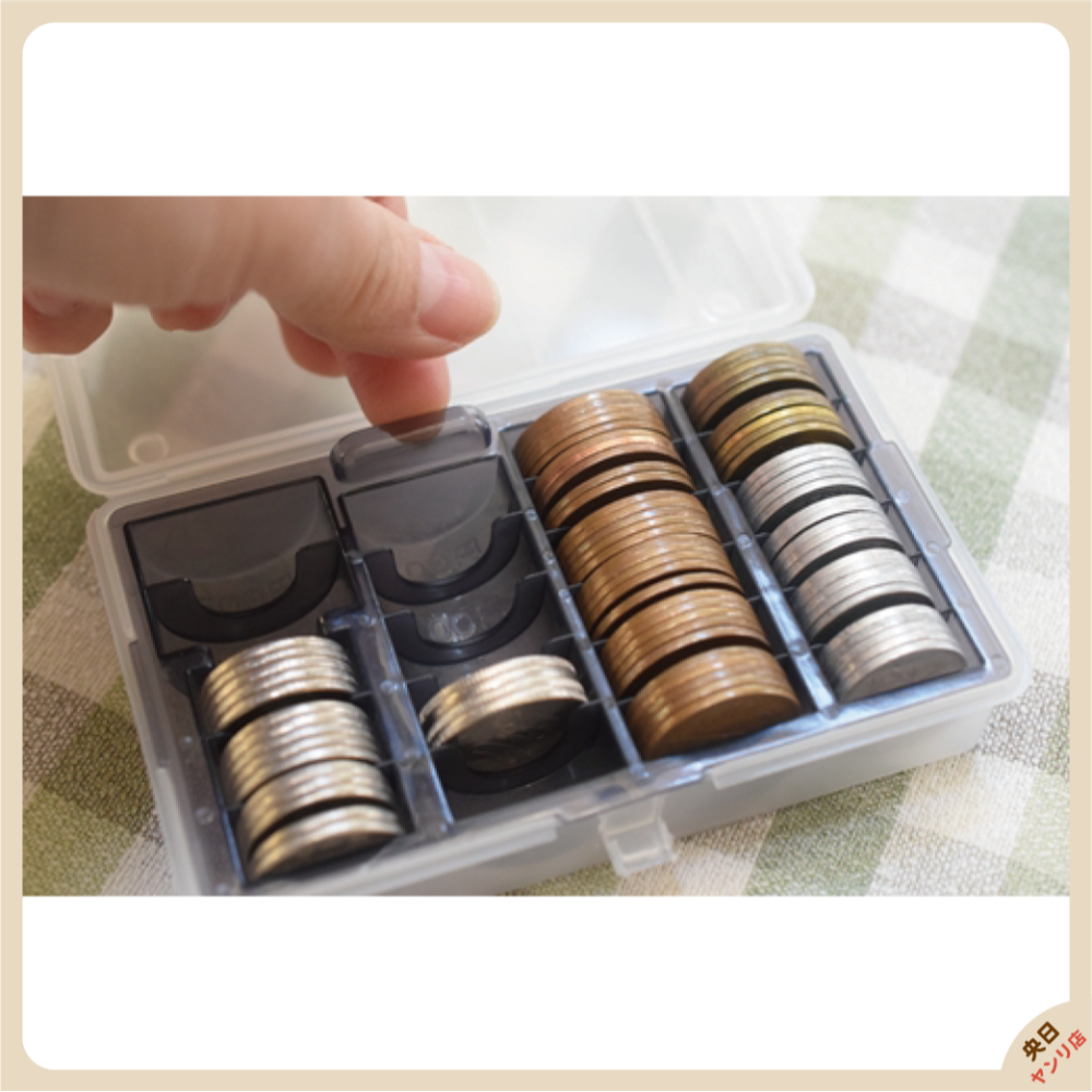 ✨新品·現貨·免運✨日本製 IZUMI 日幣收納盒 硬幣收納盒 銅板收納盒 零錢盒 日本出國小物 旅遊好夥伴-細節圖5