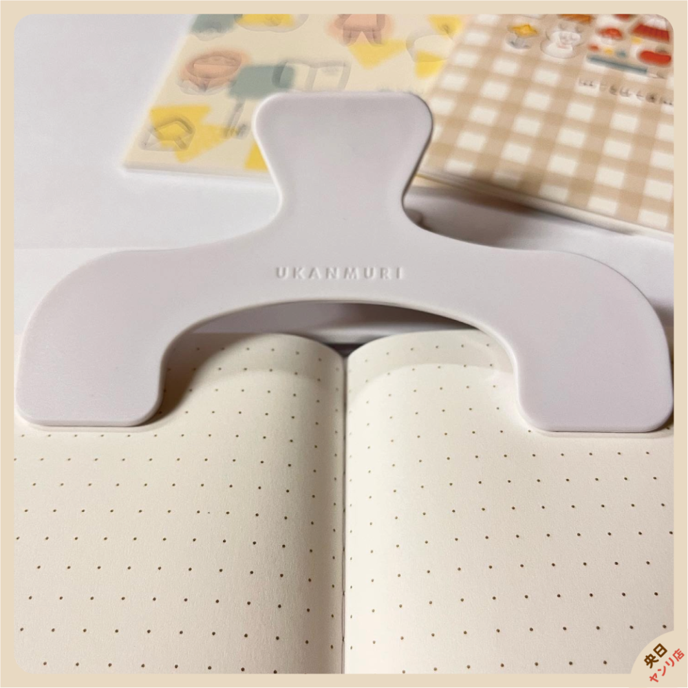 【現貨·免運·隔日到貨】日本 SUN-STAR UKANMURI Clip 書夾 固定夾 樂譜夾 不遮擋書本樂譜固定夾-細節圖8