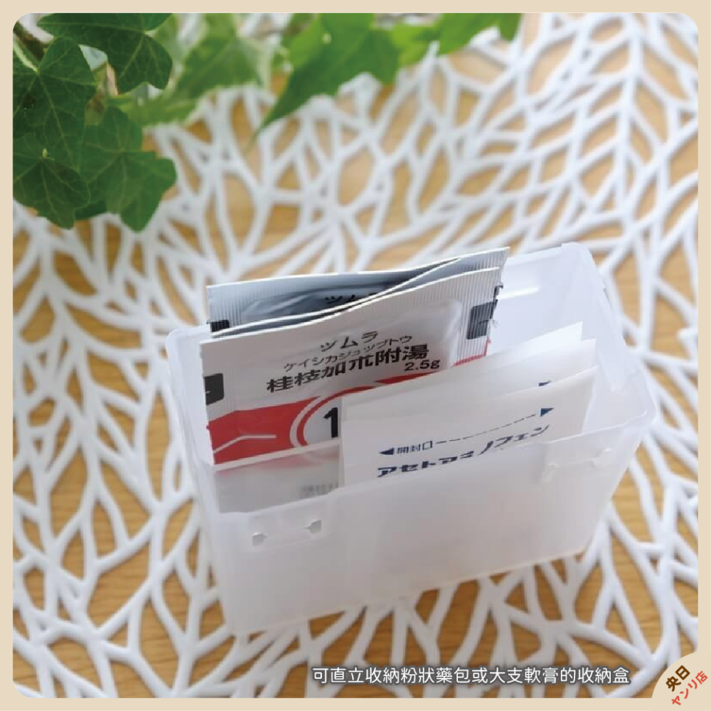 日本 SURUGA 藥品收納 透明收納 桌上收納 軟膏 藥膏 收納 小物收納-細節圖7