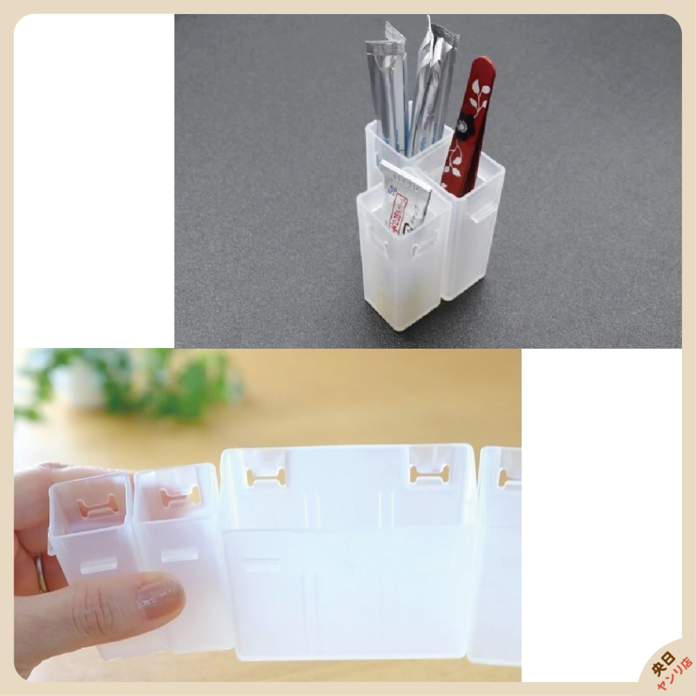日本 SURUGA 藥品收納 透明收納 桌上收納 軟膏 藥膏 收納 小物收納-細節圖8