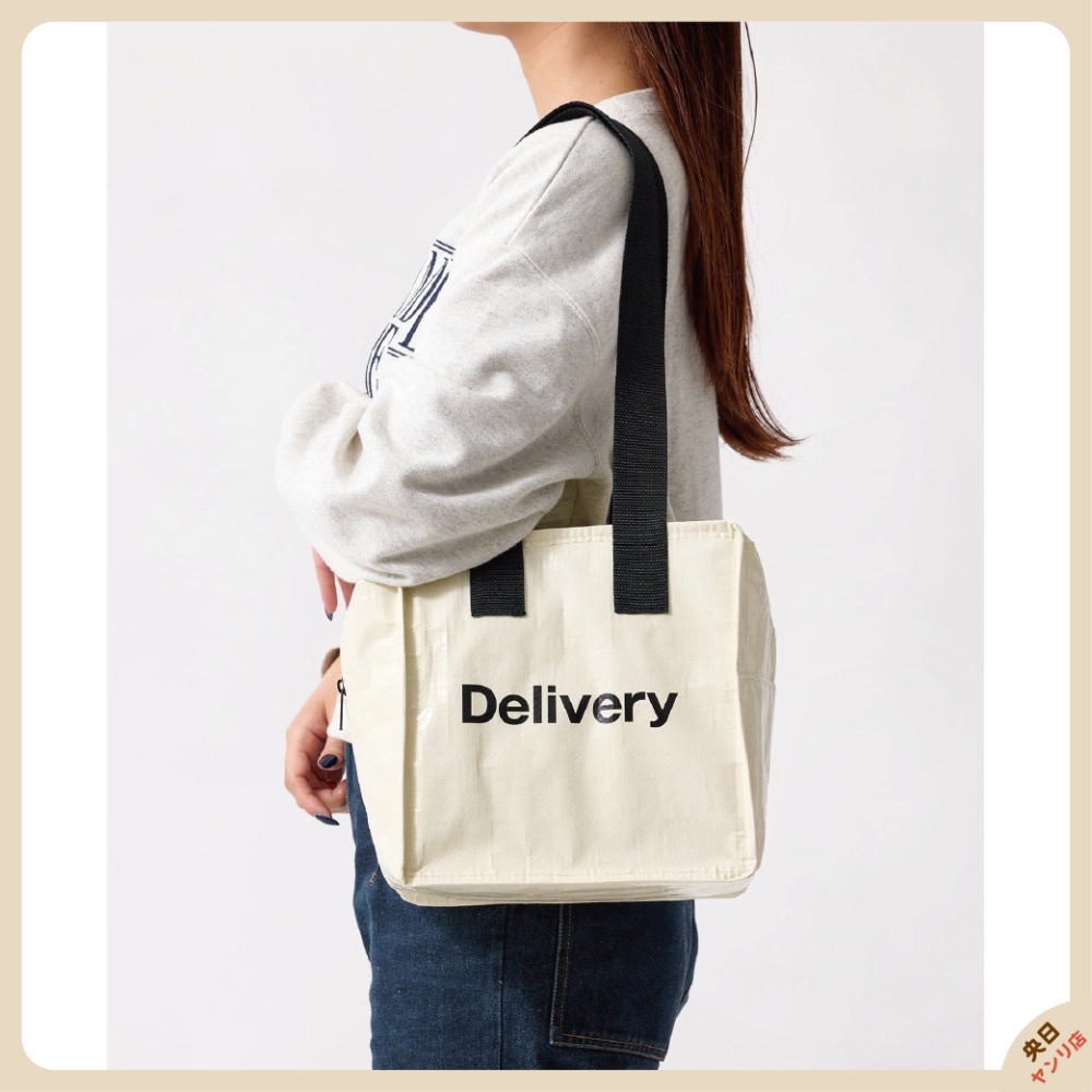 日本 3COINS 保冷袋 購物袋 保溫袋 防異味 PP購物袋-細節圖6