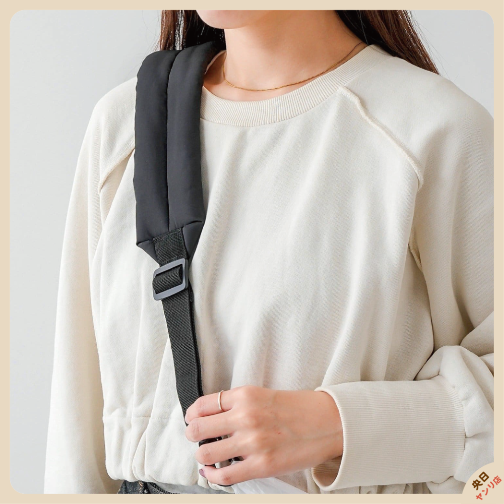 日本 3COINS 肩帶 肩背帶 背帶 揹帶 側揹帶 側背帶 加厚肩背帶 購物肩背帶-細節圖5