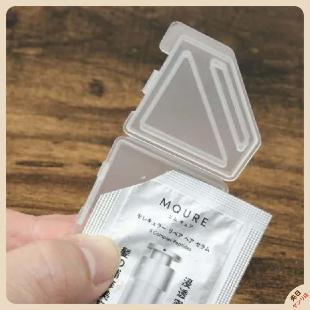 日本製 SANADA 試用包封口夾 封口夾 化妝品 試用包 樣品包 密封夾 便利夾-細節圖5