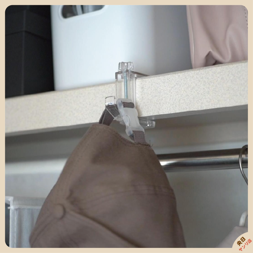 日本 SURUGA 夾式掛勾 夾層掛勾 桌面掛勾 層板掛勾 掛勾 掛鉤 掛鈎 收納 耳機 帽子 包包 提袋-細節圖8