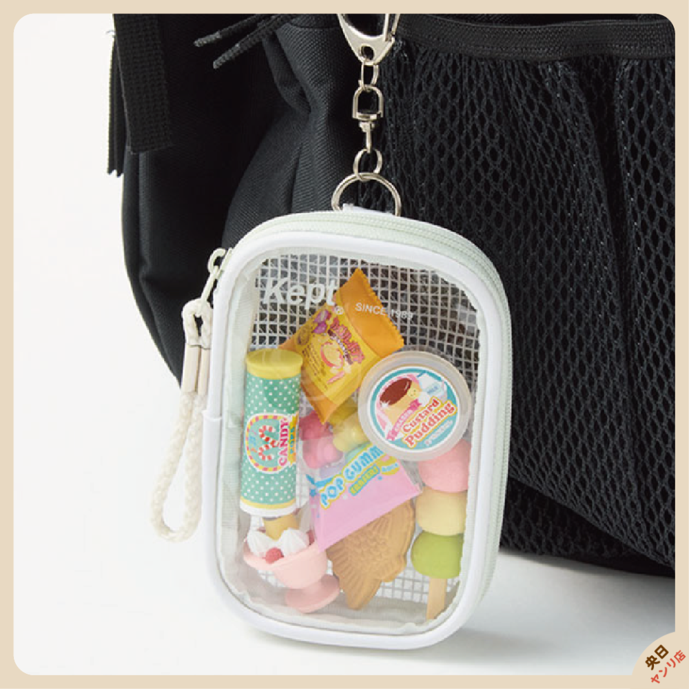 【新品】日本 Raymay 藤井 Kept 立牌包 娃包 立牌收納 玩偶收納 壓克力立牌包 收納包 透明收納包-細節圖7