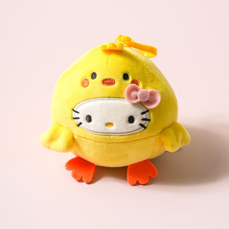 韓國 大創 DAISO 三麗鷗 Sanrio 正版 凱蒂貓 玩偶 娃娃 Kitty 布丁狗 熊熊 兔兔-規格圖9