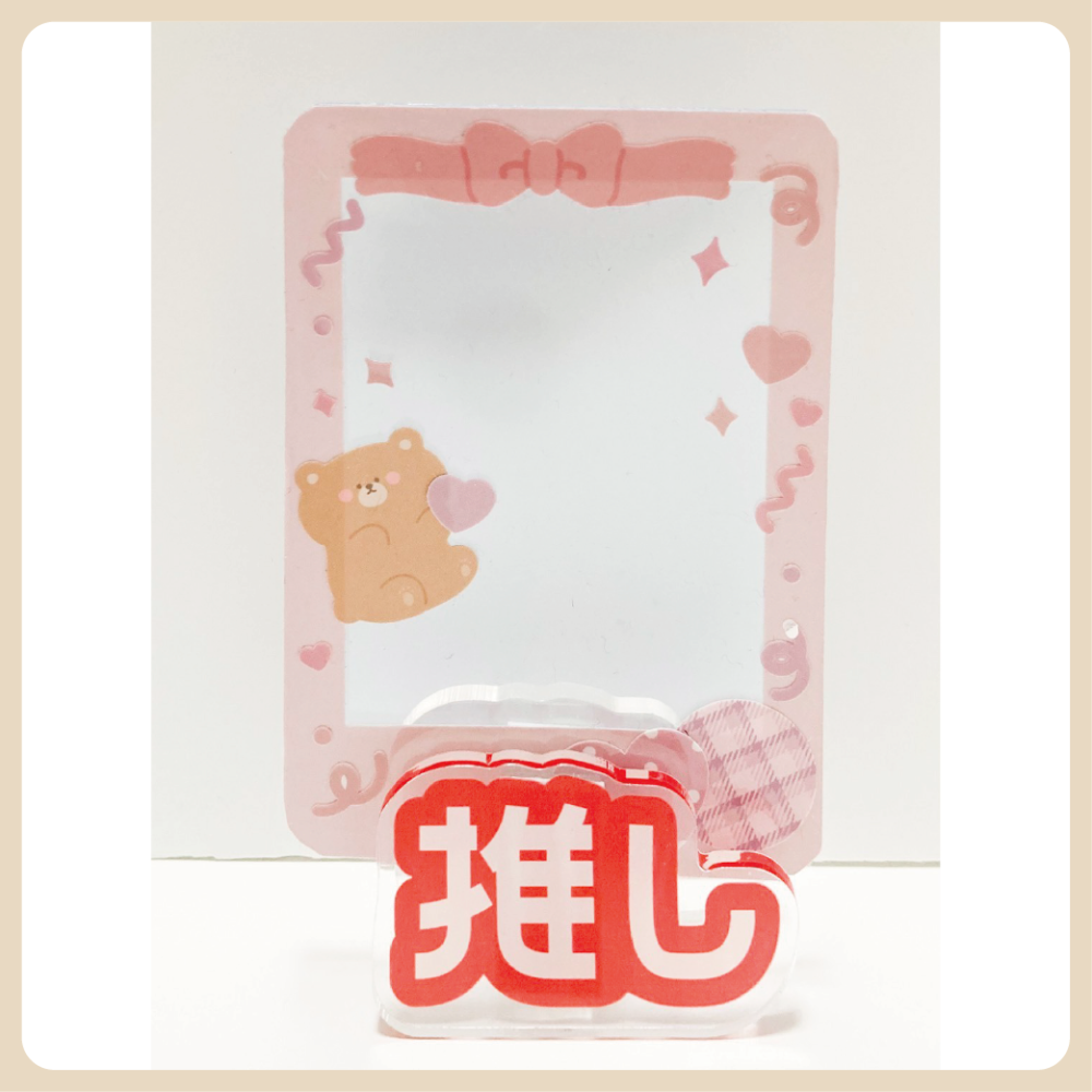 日本 eluo 夾子 便利夾 萬用夾 展示架 展示夾 立牌架 小卡架 小卡展示 明信片 推活 小卡-細節圖5