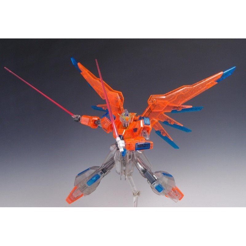 全新現貨未組[HG]限定 熾熱爭戰 Scramble gundam Plavsky粒子透明 BANDAI鋼彈-細節圖2