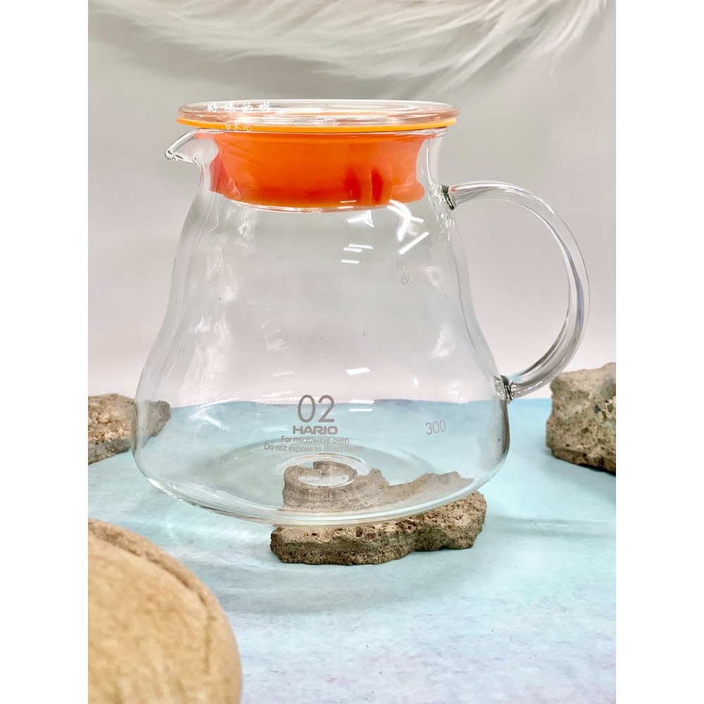 💈好樣的啦白米范💈 HARIO 富士山咖啡壺 600cc 台灣製 / 玻璃咖啡壺 玻璃壺 咖啡分享壺 雲朵咖啡壺-細節圖2