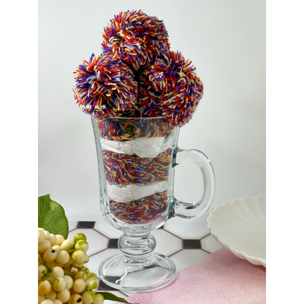 💈好樣的啦白米范💈 歐式古典燭台造型聖代杯 / 咖啡杯 奶茶杯 果汁杯 調酒杯 玻璃杯 甜點杯 奶昔杯 冰淇淋聖代杯-細節圖2