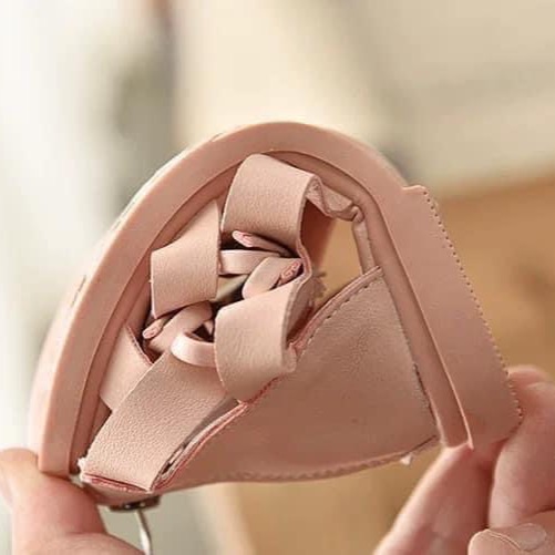 低筒蝴蝶結羅馬鞋 尺寸28-細節圖2