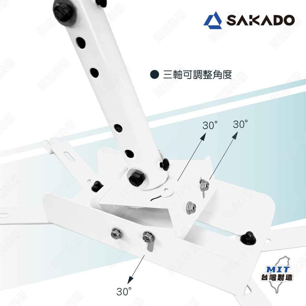 投影機架 懸吊式投影機架 投影機吊架 投影機掛架 多方向升降旋轉 全方位萬用投影機架 萬用投影機吊架 PR-001-3W-細節圖5