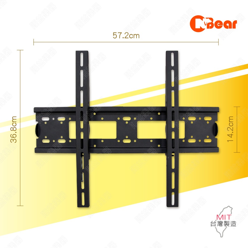 電視架 電視壁掛架 看板架 電視支架 螢幕架 電視固定架 壁掛電視架 平面固定電視架 固定神器 LCD-9-3B-細節圖2