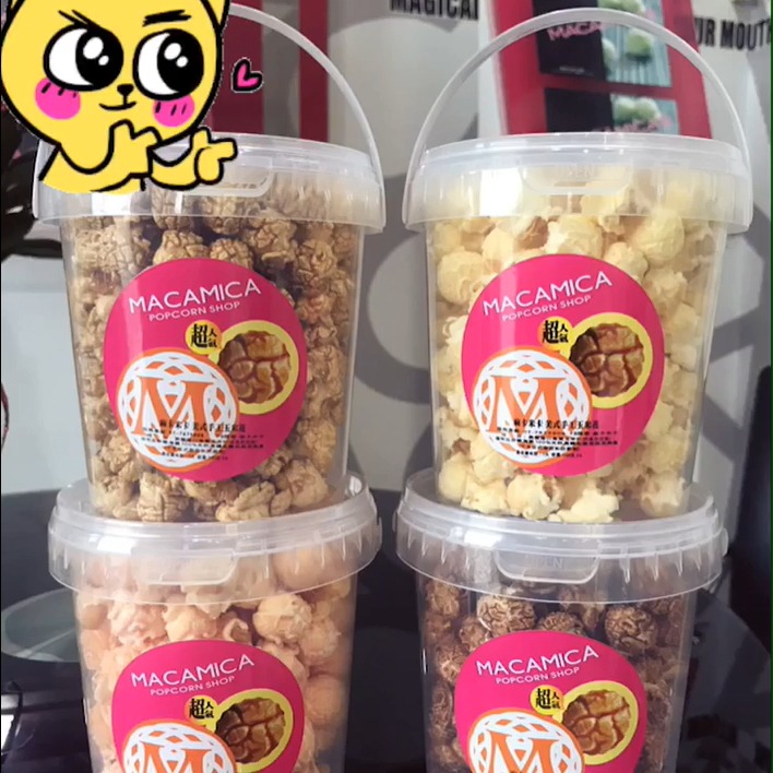 【MACAMICA popcorn 麻卡米卡手工玉米花】100g迷你桶#每日現做#熱量低#團購美食#彌月禮盒-細節圖2