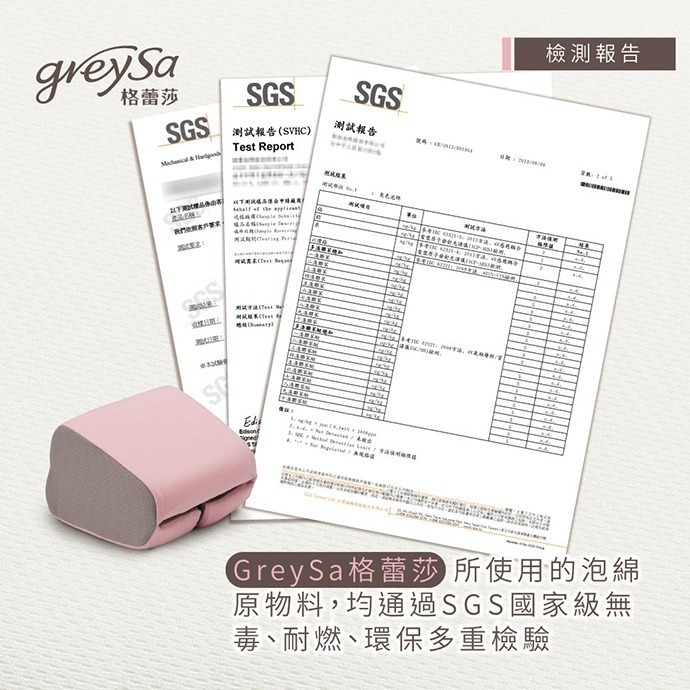 【GreySa格蕾莎】折疊式午睡枕（純棉款/萊卡款）-細節圖4