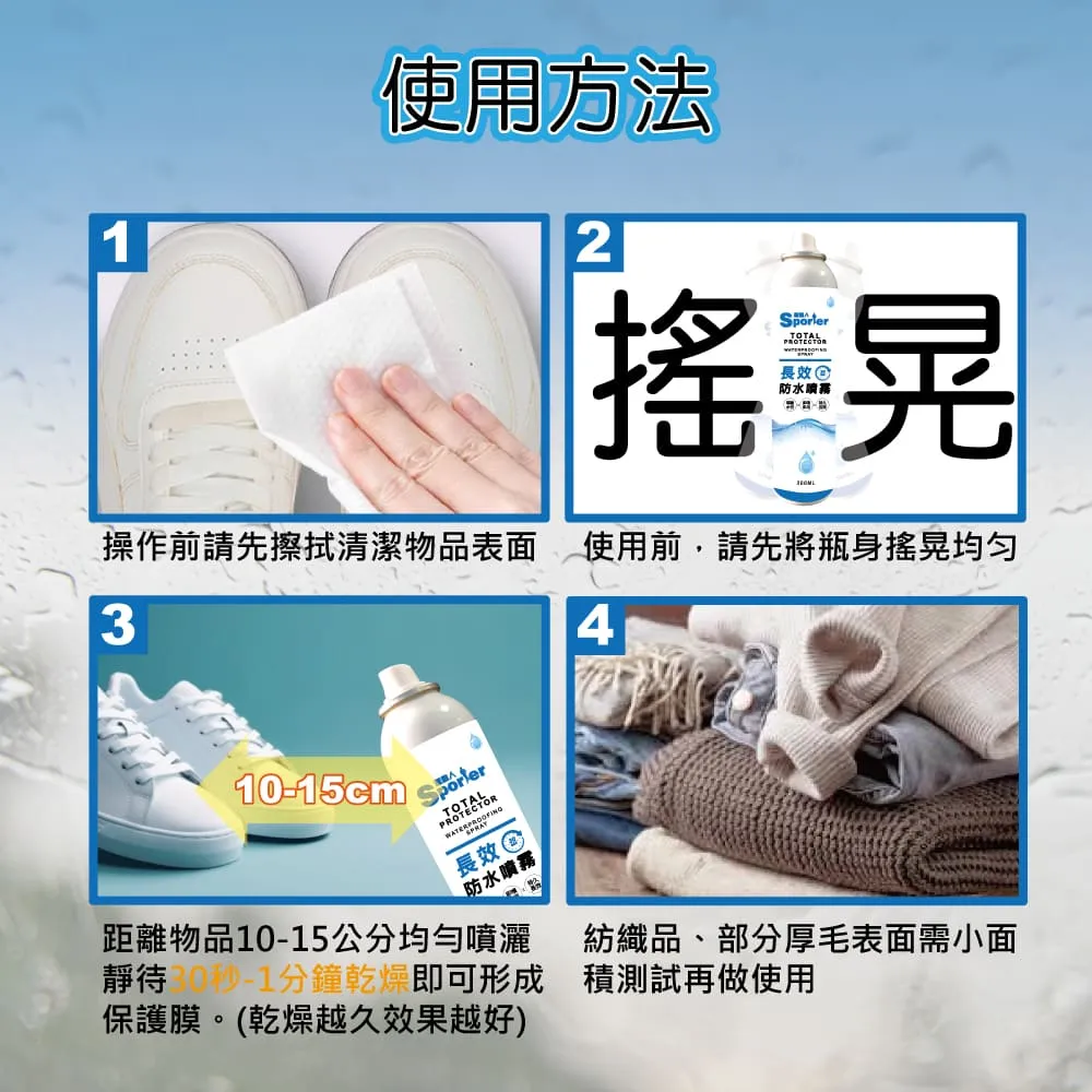 【運動人SPORTER】長效防水噴霧-細節圖10