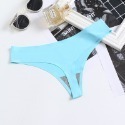 午夜衣櫥🌹現貨🔥丁字褲女 運動內褲 素色丁字褲 無痕內褲 細帶內褲 小丁 健身丁字褲 一片式內褲 冰絲內褲-規格圖6
