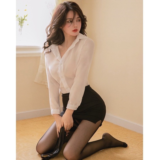 午夜衣櫥🌹現貨🔥秘書 OL 老師 情趣角色服 情趣衣 情趣內衣 情趣衣服 大尺碼情趣 情趣角色服大尺碼 角色扮演-細節圖4