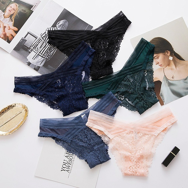 午夜衣櫥🌹現貨🔥蕾絲內褲 網紗內褲 歐美內褲 半包臀內褲 性感內褲 情趣內褲 丁字褲 內褲 內褲女生 日系內褲-細節圖4