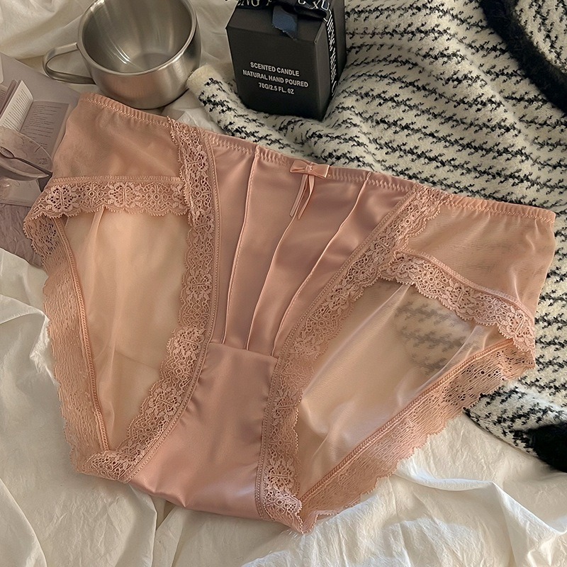 ᴹˢ朵•午夜衣櫥🌹現貨🔥蕾絲內褲 冰絲內褲 網紗內褲 低腰內褲 透氣內褲 無痕內褲 包臀內褲 性感內褲 女生內褲-規格圖9