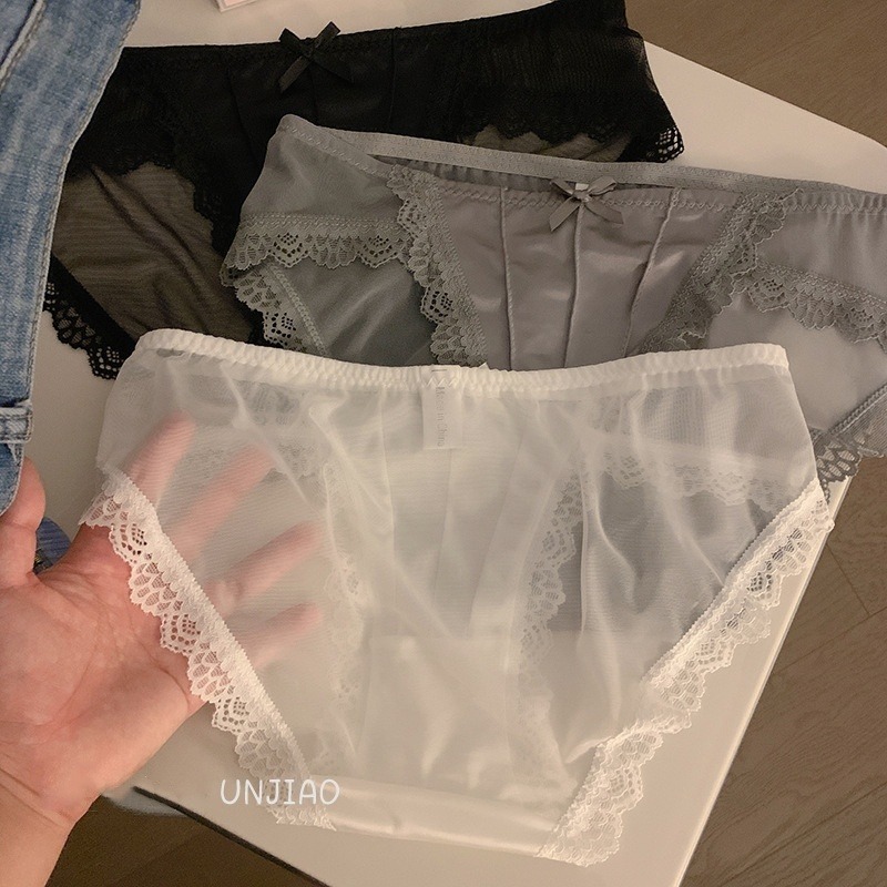 ᴹˢ朵•午夜衣櫥🌹現貨🔥蕾絲內褲 冰絲內褲 網紗內褲 低腰內褲 透氣內褲 無痕內褲 包臀內褲 性感內褲 女生內褲-細節圖4