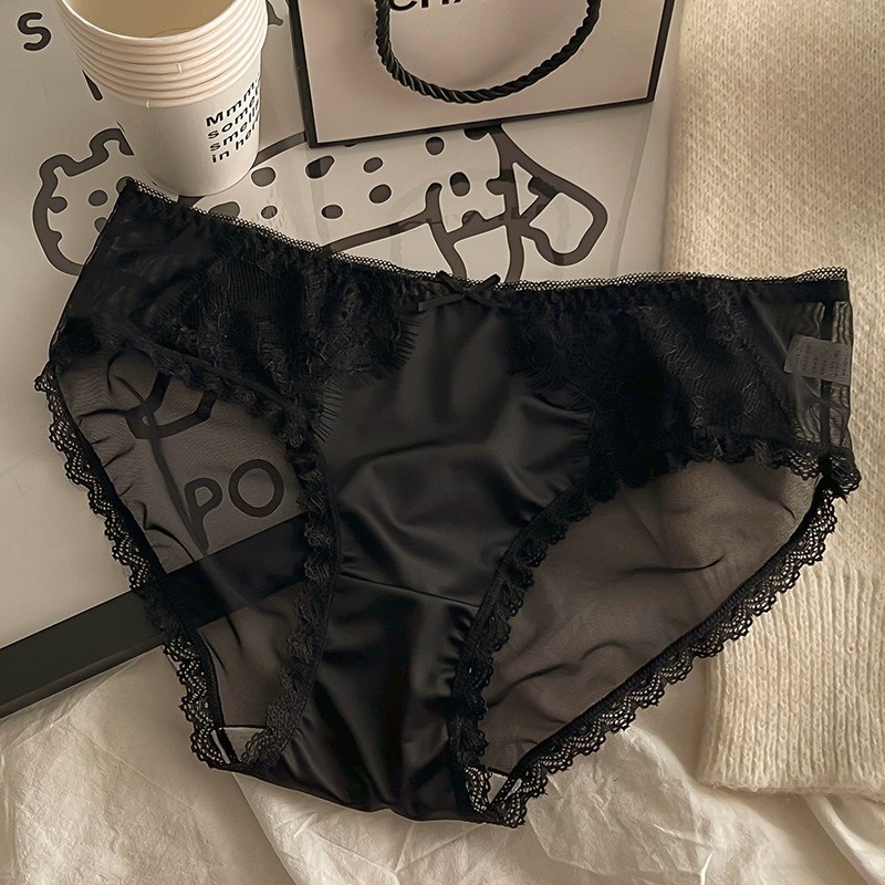 ᴹˢ朵•午夜衣櫥🌹現貨🔥蕾絲內褲 冰絲內褲 網紗內褲 低腰內褲 透氣內褲 無痕內褲 包臀內褲 性感內褲 女生內褲-規格圖9