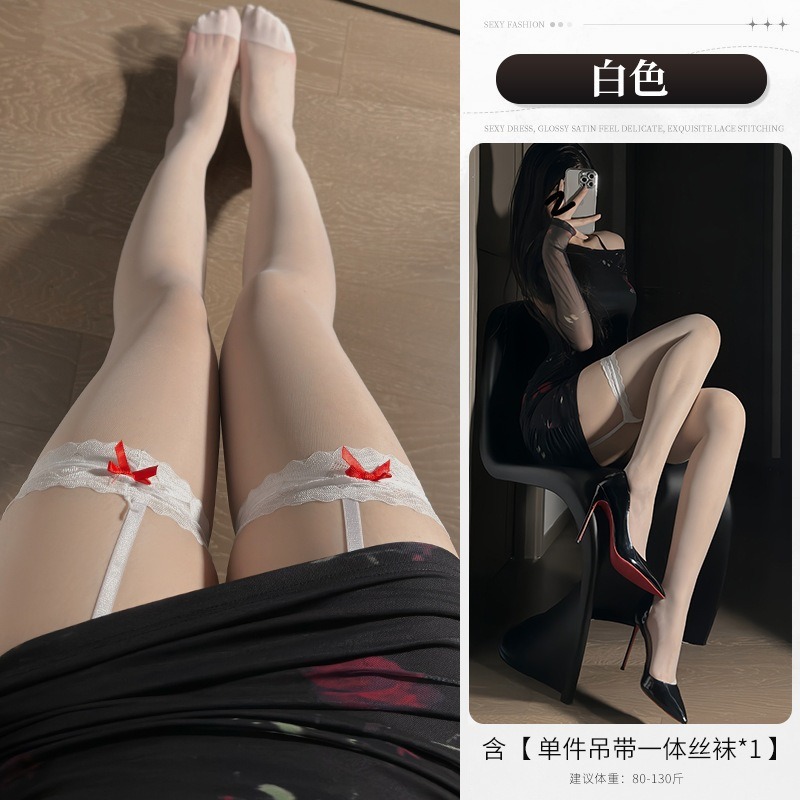 ᴹˢ朵•午夜衣櫥🌹現貨🔥吊帶襪 情趣絲襪 性感絲襪 吊帶絲襪 黑絲 過膝襪 膝上襪 絲襪 大腿襪 透膚絲襪加長絲襪-規格圖9