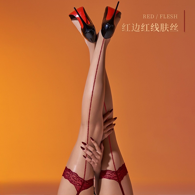 ᴹˢ朵•午夜衣櫥🌹現貨🔥吊帶襪 情趣絲襪 性感絲襪 吊帶絲襪 黑絲 過膝襪 膝上襪 絲襪 大腿襪 透膚絲襪加長絲襪-規格圖9