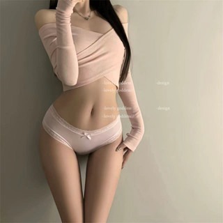 ᴹˢ朵•午夜衣櫥🌹現貨🔥網紗內褲 薄紗內褲 冰絲內褲 中腰內褲 透氣內褲 涼感內褲 運動內褲 超薄內褲 包臀內褲女-細節圖5