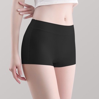 ᴹˢ朵•午夜衣櫥🌹現貨🔥無痕安全褲 打底褲 安全褲 冰絲安全褲 防走光 內褲安全褲 緊身褲 無痕內褲 中腰內褲平口-細節圖8