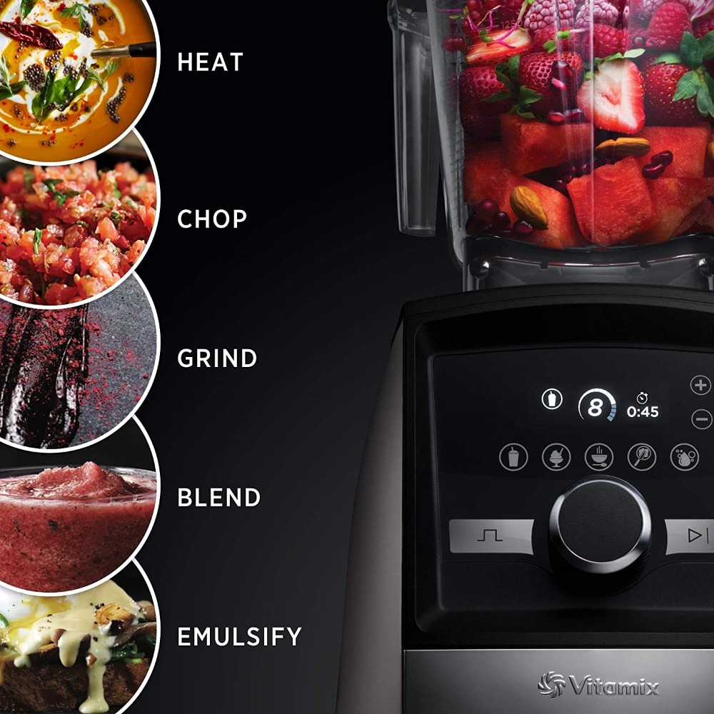 【美國代購】全新Vitamix 超跑級全食物調理機Ascent領航者-石墨黑-細節圖5