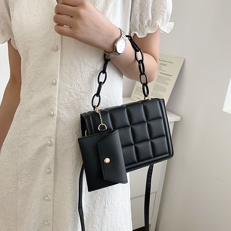 超能裝的方格斜跨包💖-細節圖3