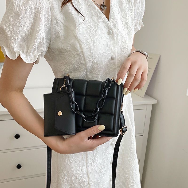 超能裝的方格斜跨包💖-細節圖5