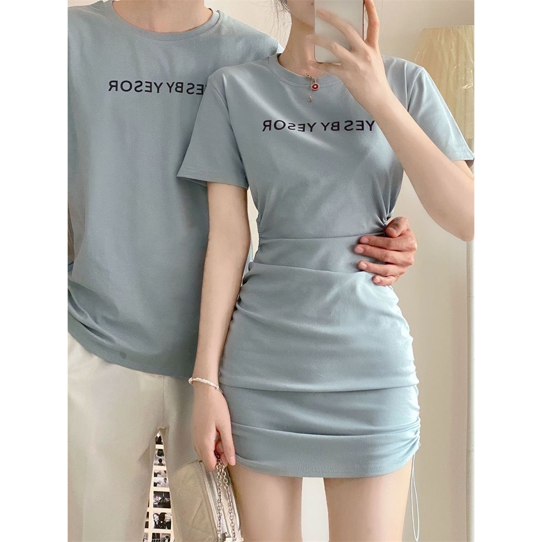 淺藍色英文情侶衣💙-細節圖3