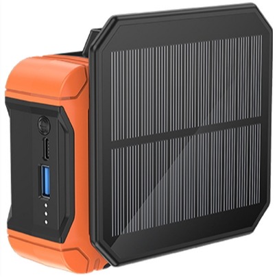 YDFS10000台灣現貨 1萬mAH 風扇 充電寶 太陽能充電 LED照明燈 四合一功能 掛腰 掛脖頸掛隨身腰掛-細節圖2