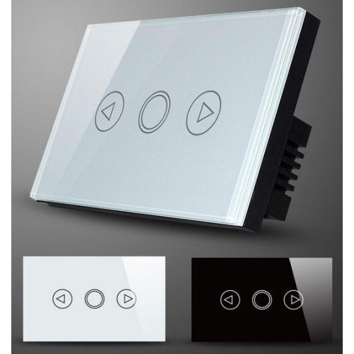 調光開關 牆壁觸摸(遙控)開關插座 120型LED調光開關玻璃面板