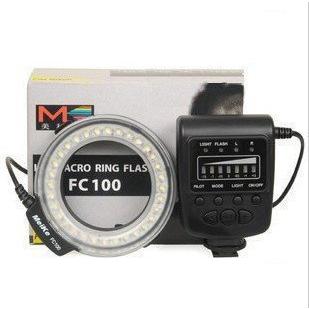 美科FC100環型閃光燈 MEIKE FC-100 LED持續燈導光微距近攝