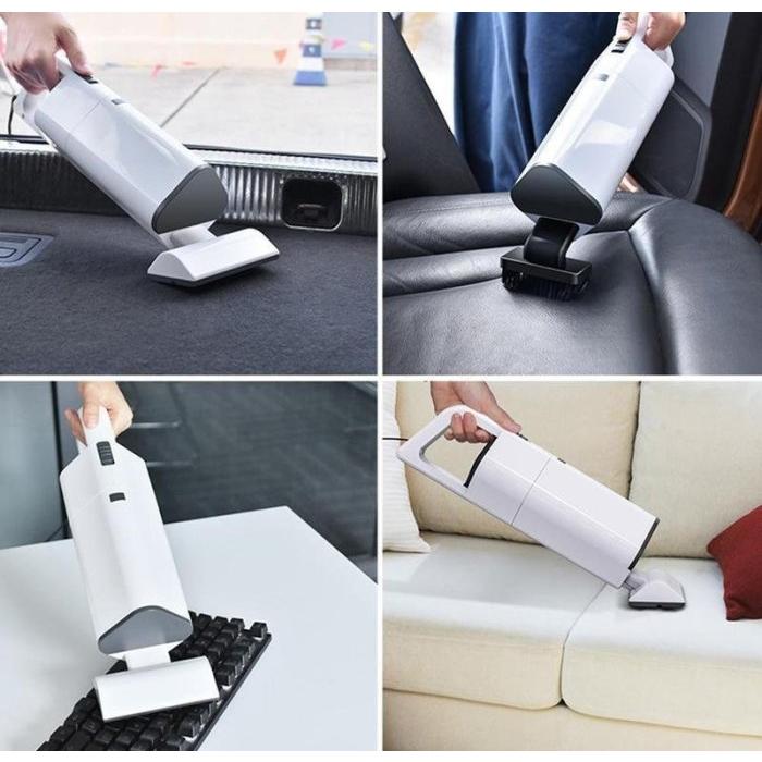 120W汽車強力吸塵器 乾溼兩用 無線USB充電 家用小型手提12V車載吸塵器-細節圖4