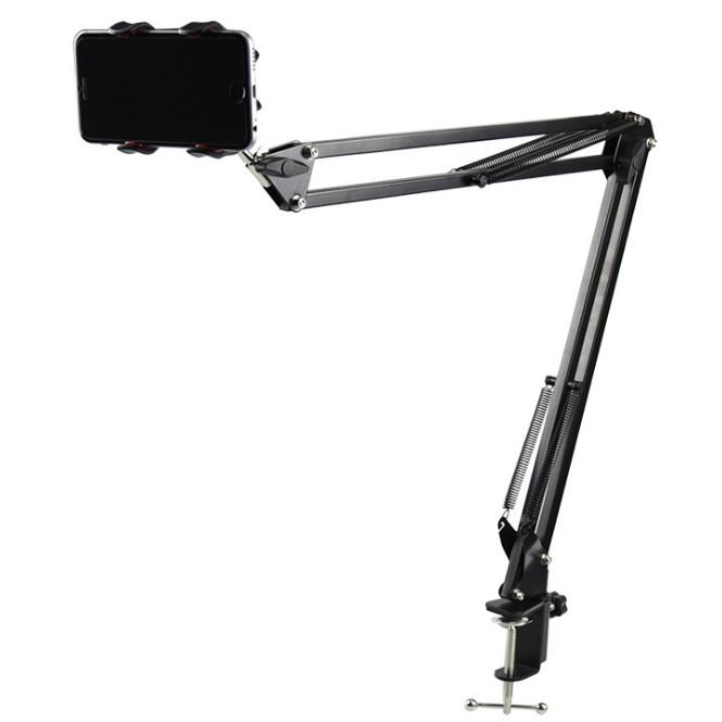 NB35新款主播支架視頻直播專用支架床頭折疊伸縮支架（1/4牙）-細節圖4