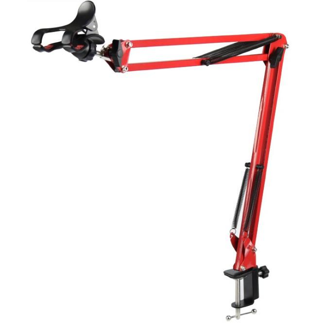 NB35新款主播支架視頻直播專用支架床頭折疊伸縮支架（1/4牙）-細節圖5