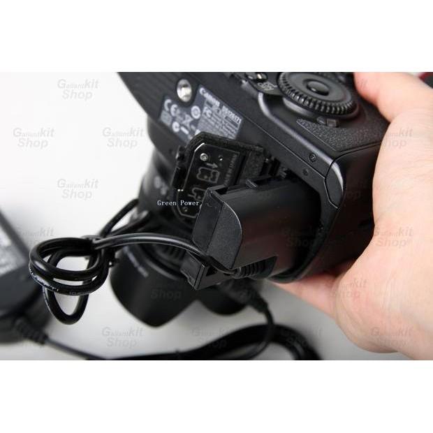 FOR Canon ACK-E6 電源供應器含假電池LP-E6 for 5D3,5D2,7D,-細節圖3