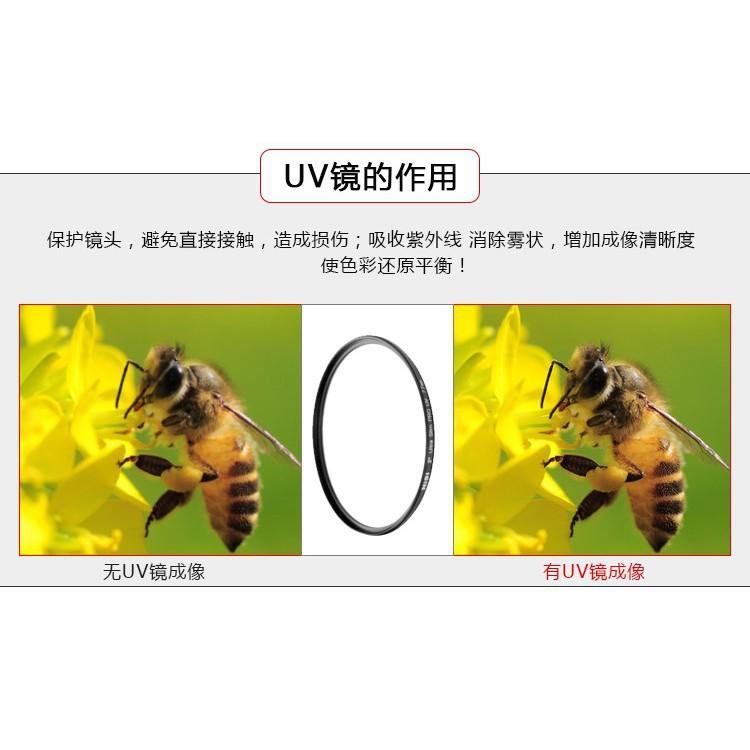 艾博森濾鏡58mm保護鏡uv鏡頭-細節圖2