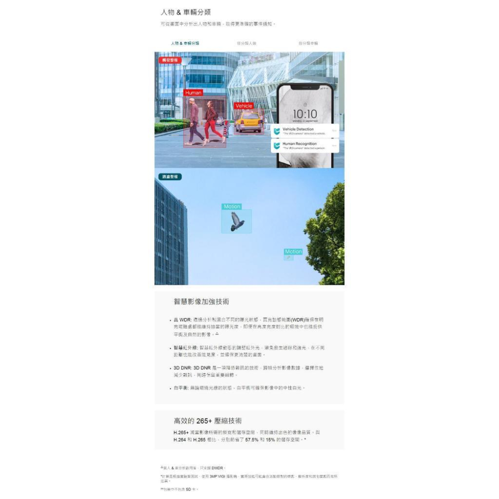 TP-LINK VIGI C445 400萬 全彩紅外線半球監視器 PoE網路監控攝影機-細節圖3