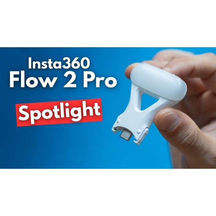 Insta360 Flow 2 Pro 補光燈 三色溫 三亮度 柔光 自然 提亮 手持穩定器Spotlight-細節圖2